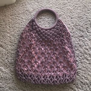 Cute crochet purse